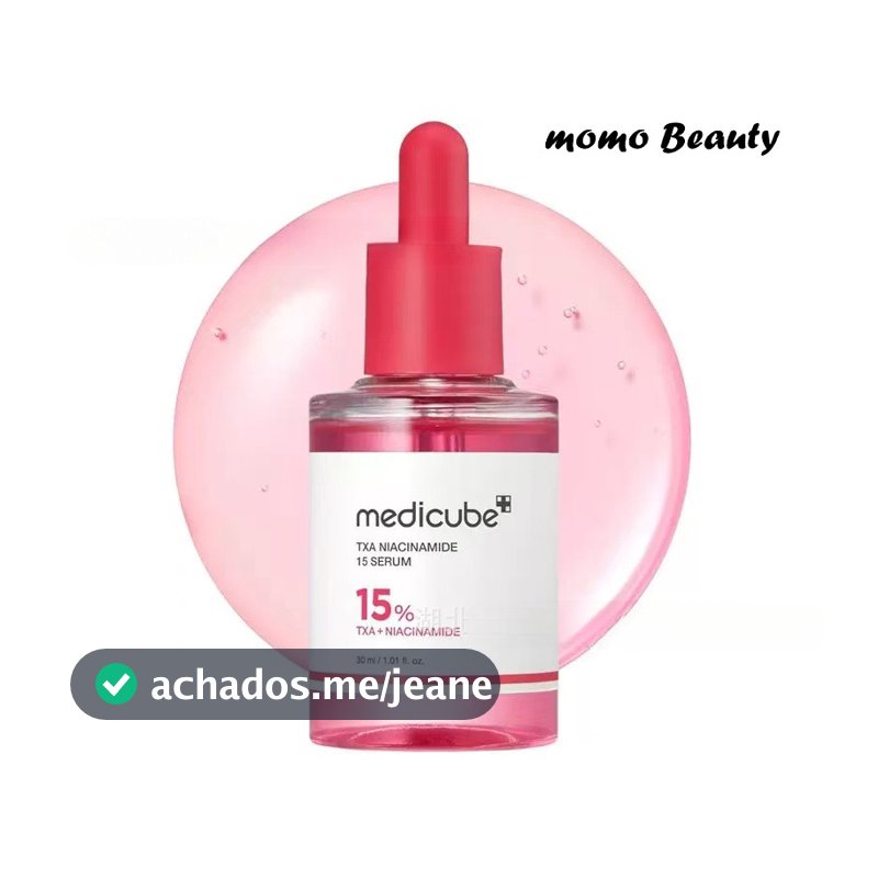 Nova essência facial Ampoule de Niacinamida 15% da medicube, essência hidratante e umectante 30ml