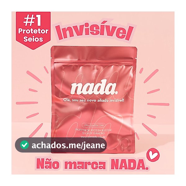 Nada. Protetor de Seio em Silicone - 10cm de Diâmetro - 1Par - Alternativa Moderna aos Sutiãs Tradicionais.