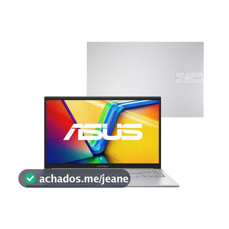 Notebook ASUS Vivobook 15 X1504VA Intel Core i5 1334U 4GB Ram 256Gb SSD Linux Tela 15,6" LED NJ1726