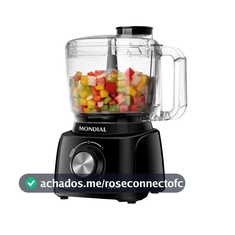 Miniprocessador de Alimentos Turbo Pratic Mondial MP-16 300w 110v
