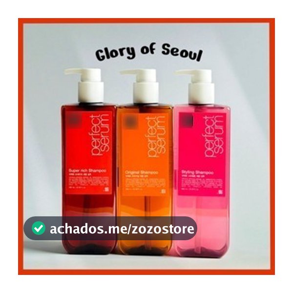 MISE EN SCENCE Perfect Serum Shampoo  (Original/Modelador/Super Rico) 3tipos, 680ml