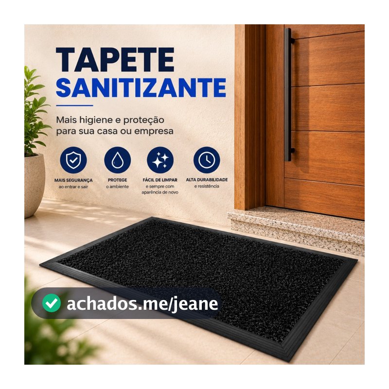Tapete Sanitizante Kapazi 40x60cm – Higienização Eficiente para Entradas