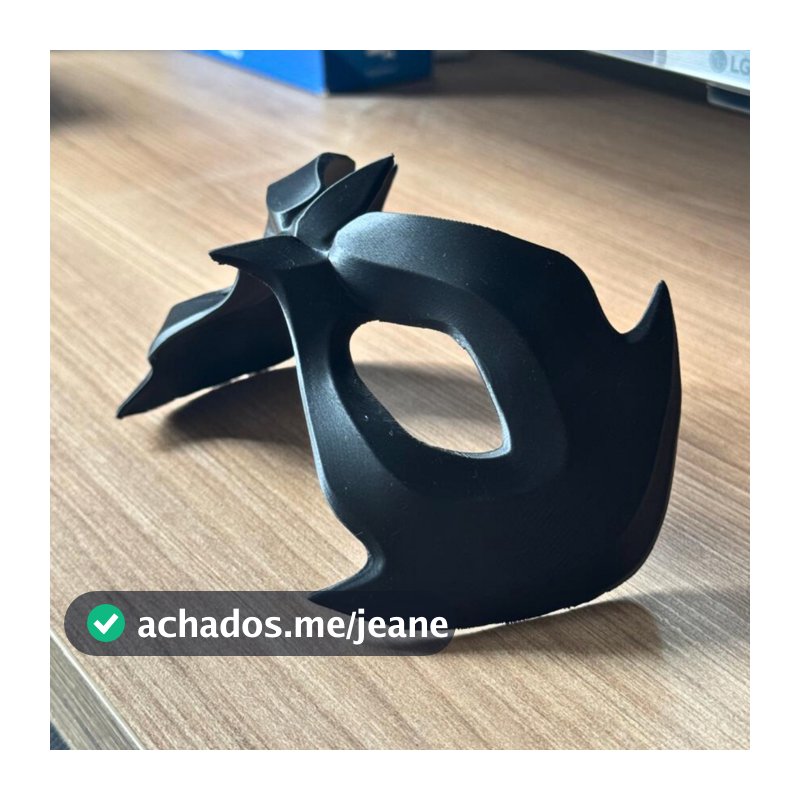 Máscara Robin | Impressão 3D | Cosplay Geek Colecionável |