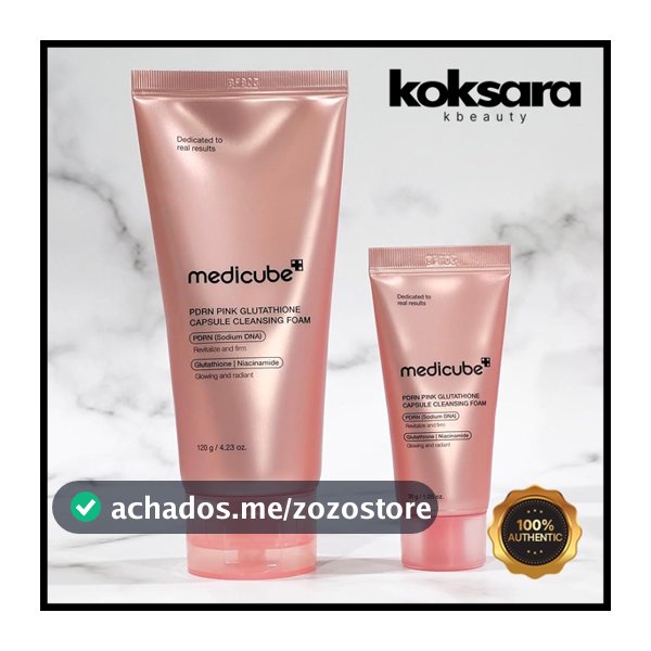 Medicube PDRN Pink Glutathione Capsule Cleansing Foam 30g / 120g