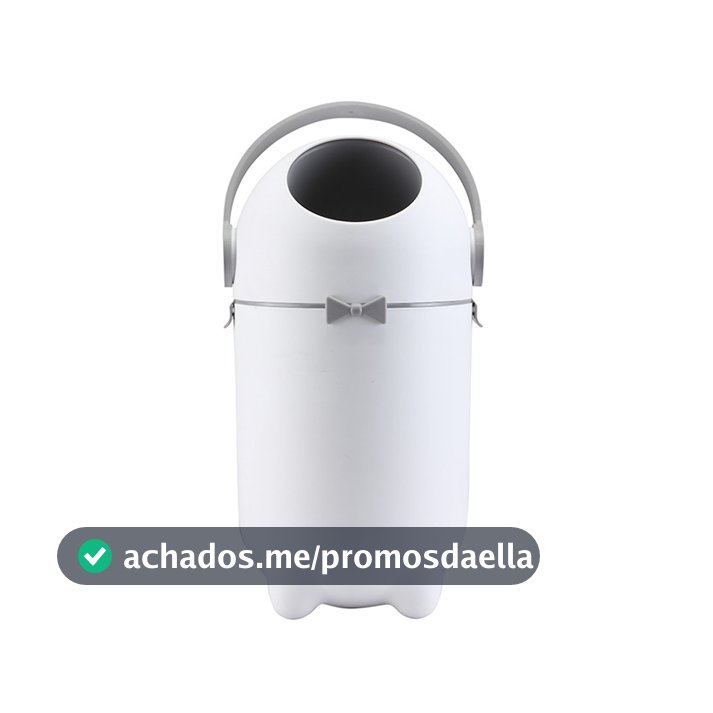 Lixeira Antiodor Descarte de Fraldas Lixo Mágico - Maxi Baby