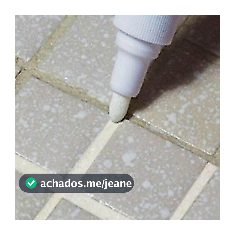 Caneta Rejunte Reparadora Permanente Pinta Rejunte Anti-Mofo Branca A Prova Agua/Preenchedores Impermeáveis Banheiro