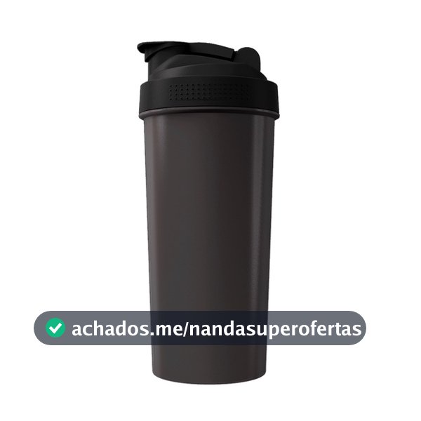 Coqueteleira Shaker Academia 600ml - Várias Cores