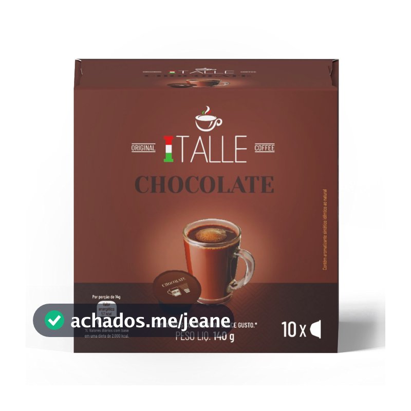 Cápsula Dolce Gusto Chocolate Café Italle 10 Und