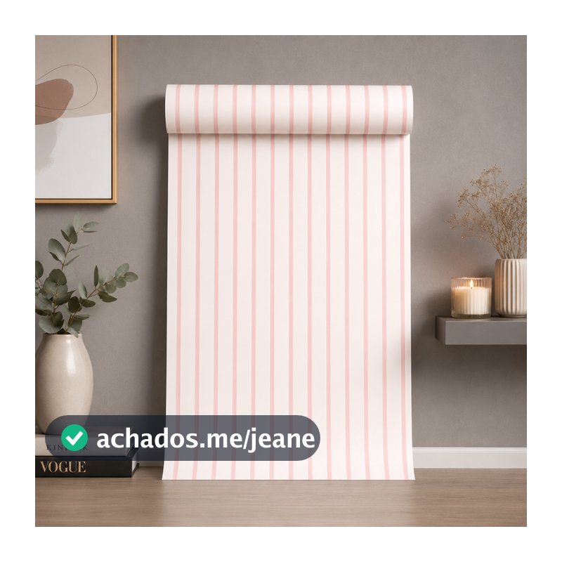 Papel de Parede Ripado Colorido 3D Autoadesivo Lavável Painel Decorativo Sala Quarto