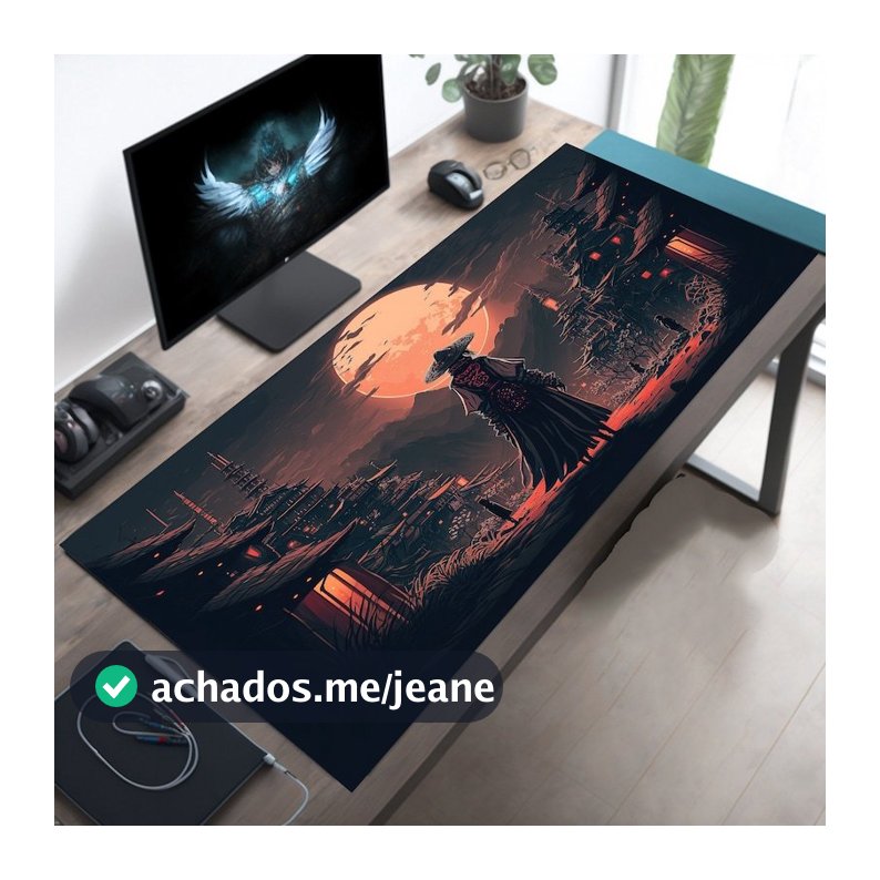 Mouse Pad Gmer 65x32cm Vários Modelos Populares