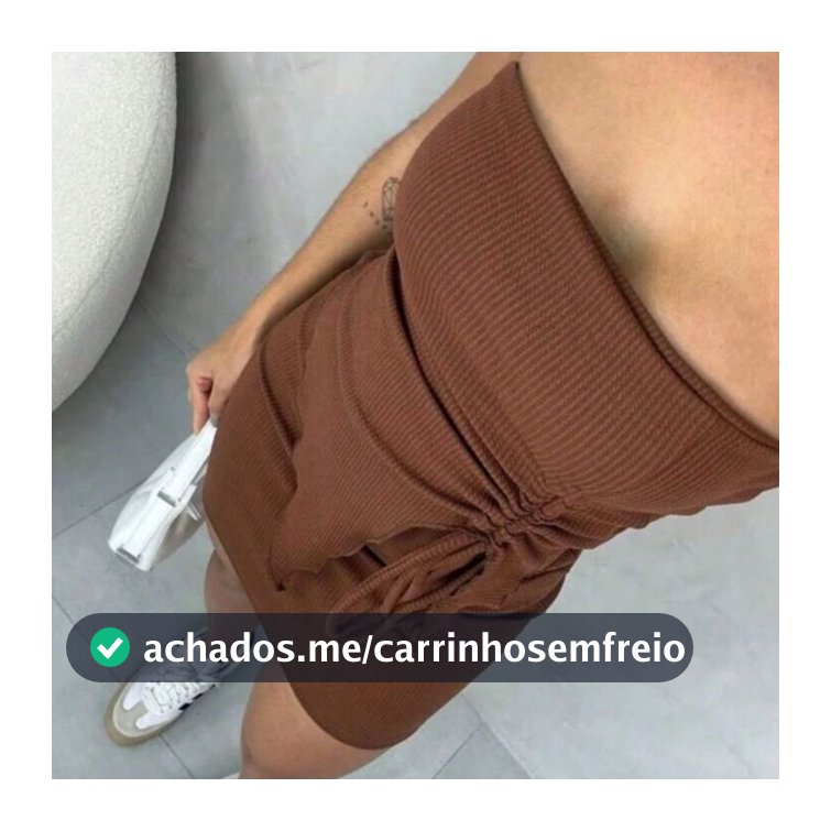 Conjunto Canelado Feminino Saia Cropped Tomara que caia franzido casual festa elegante chá revelação