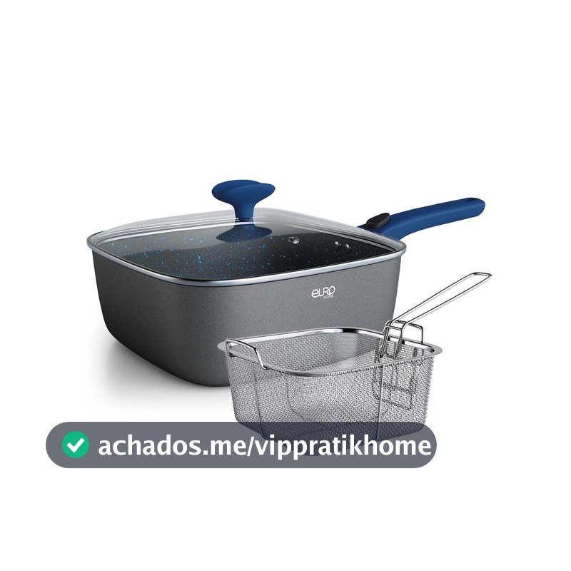 Conjunto De Panela E Fritadeira Multifuncional Smart Click