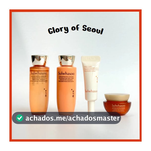 [Mini] Sulwhasoo Concentrated Ginseng Rejuvenating Serum, 5mL / Ginseng Eye Creme 4mL / Rejuvenating Water 25ml / First Care Activating Serum VI 4ml / Eye Serum 4ml )