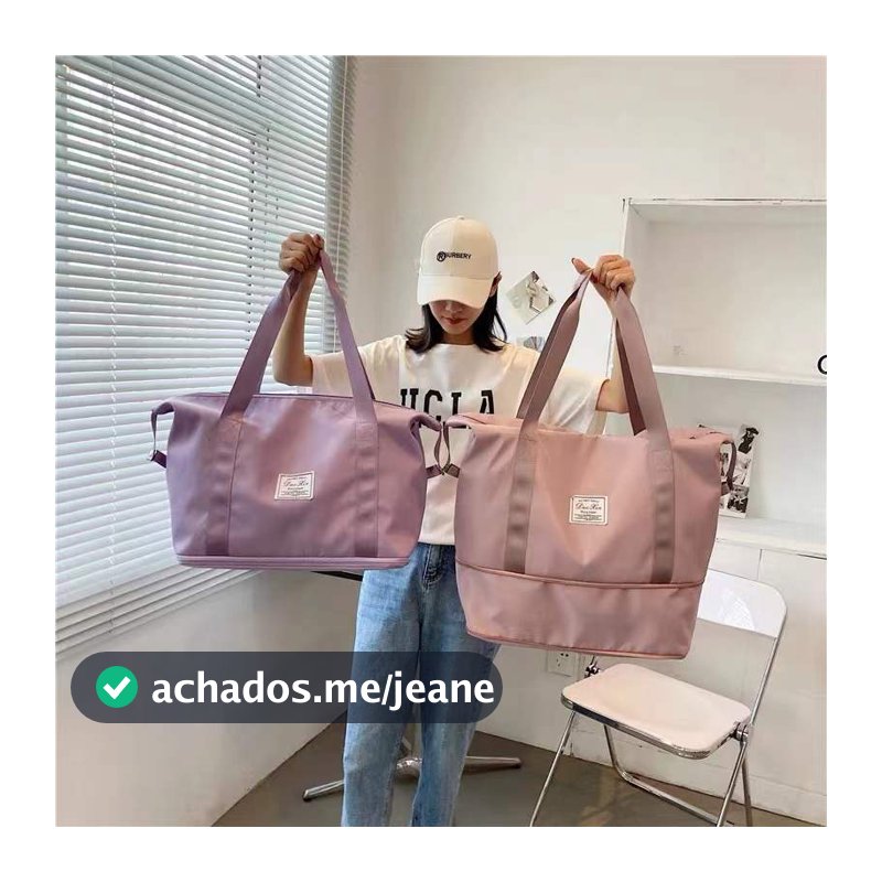 Bolsa De Viagem Multifuncional Dobrável De Grande Capacidade Impermeável