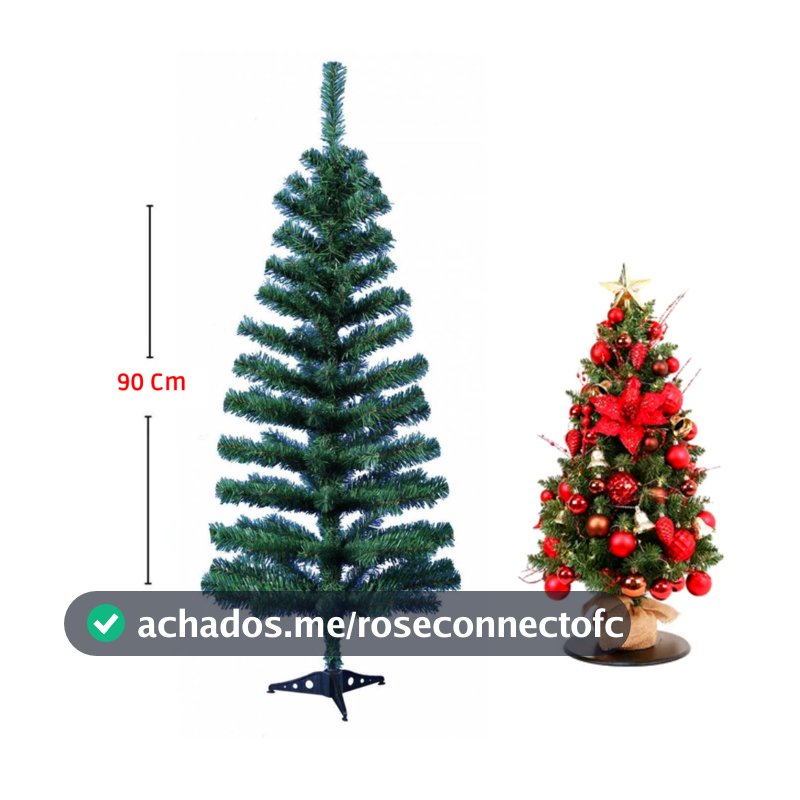Árvore De Natal Verde Pinheiro Arvore Natal 90 Cm Decoração Natalino