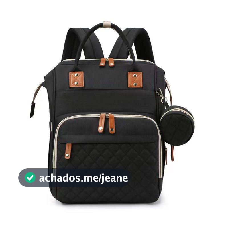 Bolsa Mamãe Mochila Fralda Para Bebê Maternidade Grande Capacidade