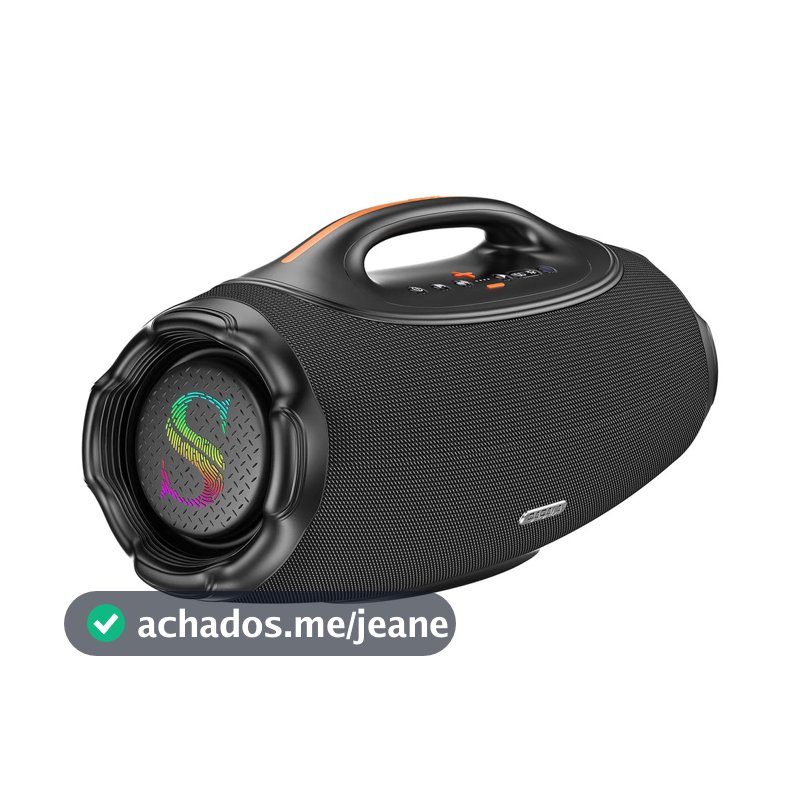 Caixa De Som Sabala DR500 Bluetooth 6.0 RGB 500w 81000mAh Boombox