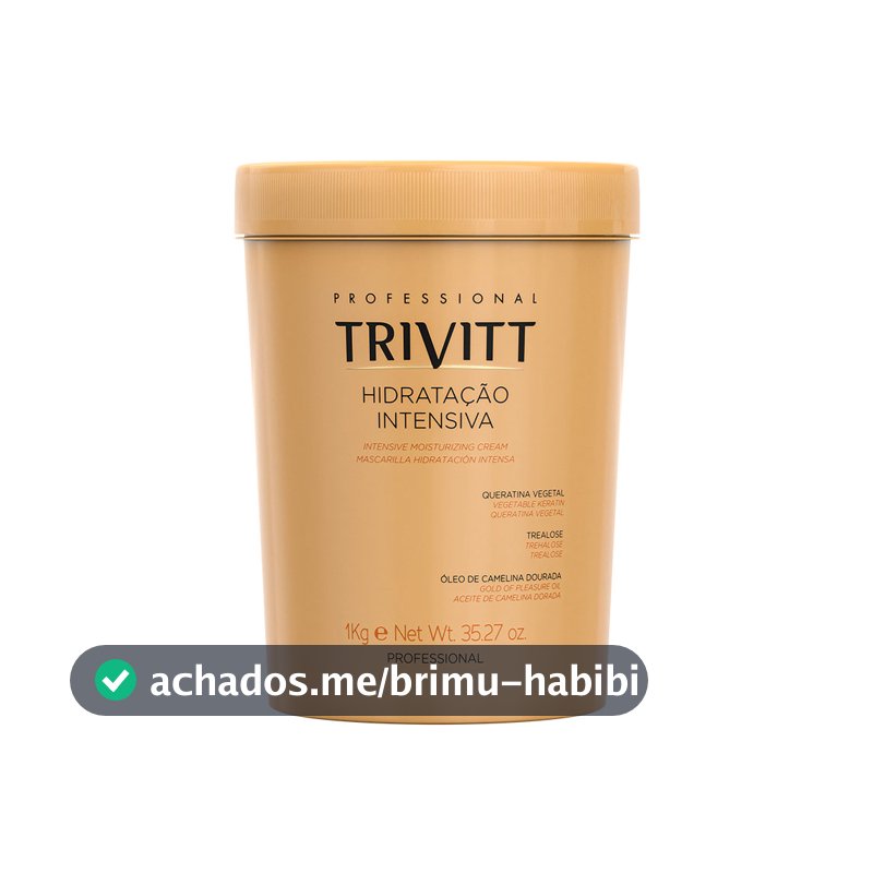 Mascara De Hidratação Intensiva Trivitt 1kg
