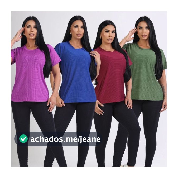 Kit 4 Camiseta Furadinha Dray Fit Academia Treino Esporte Confortável