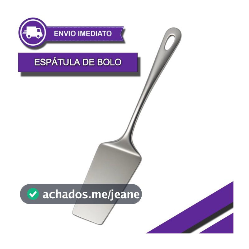 Espátula para Servir Bolo Profissional Inox | Ideal para Bolos, Tortas e Sobremesas