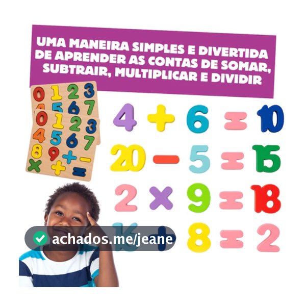 Kit Tabuleiro Madeira Montessori Brinquedos Alfabetização Letras Números Formas Encaixe Infantil Madeira Aprendendo