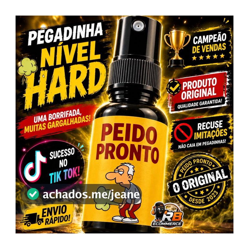 Peido Pronto Spray Peido Do Alemao artificial Realista Pegadinha Engraçada Zoação Líquido na