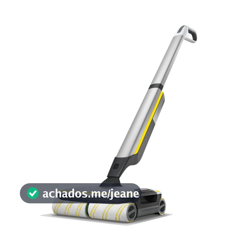 Limpadora de Piso Kärcher FC7 Bateria 4 em 1 Umedece, Esfrega, Enxuga e Perfuma piso Bivolt