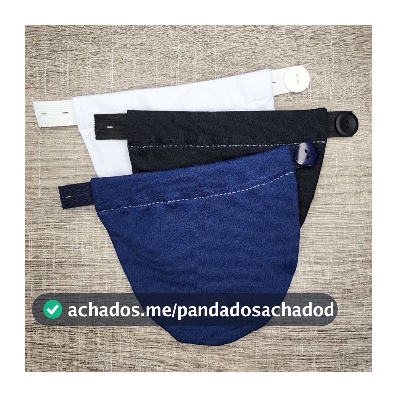 Kit com 3 Extensores de Calça Jeans, Grávida, Gestante, Gestação, Maternidade