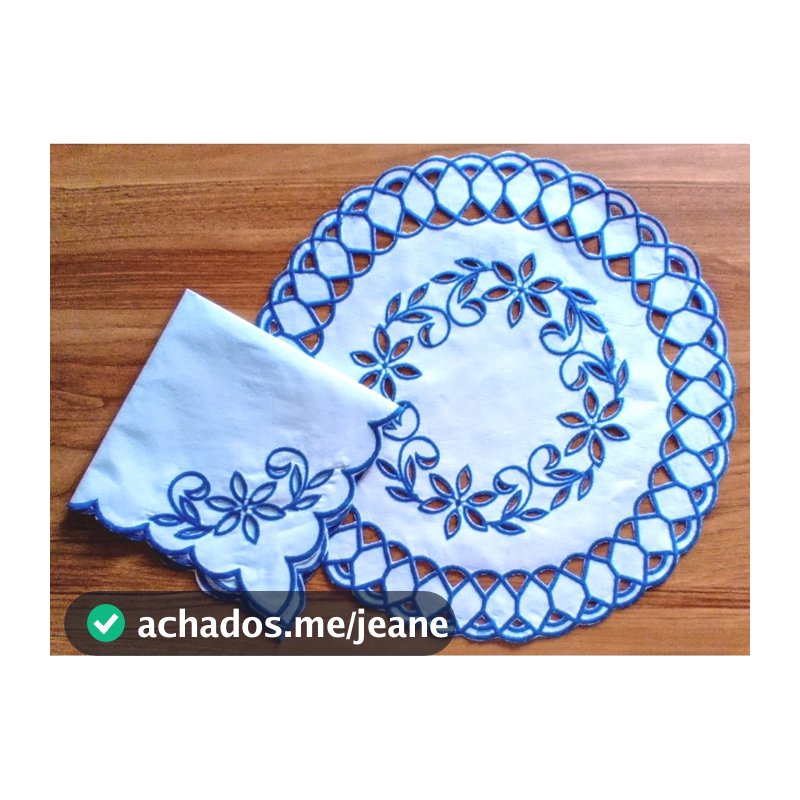 Kit jogo americano  8, 12, 16, 20 e 24 Peças - Sousplat e Guardanapo - Mesa Posta - Decoração Jogo Americano