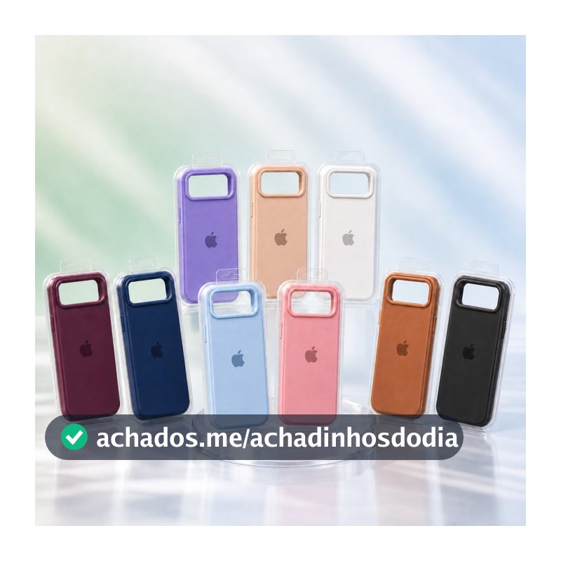 BGM—Capinha Case Silicone Aveludada Para capinha iphone 18 Pro Max /17 Pro Max Premium