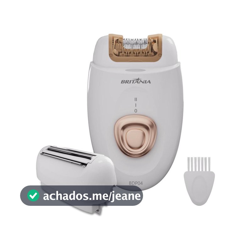 Depilador Britânia Bivolt 4 Acessórios BDP04