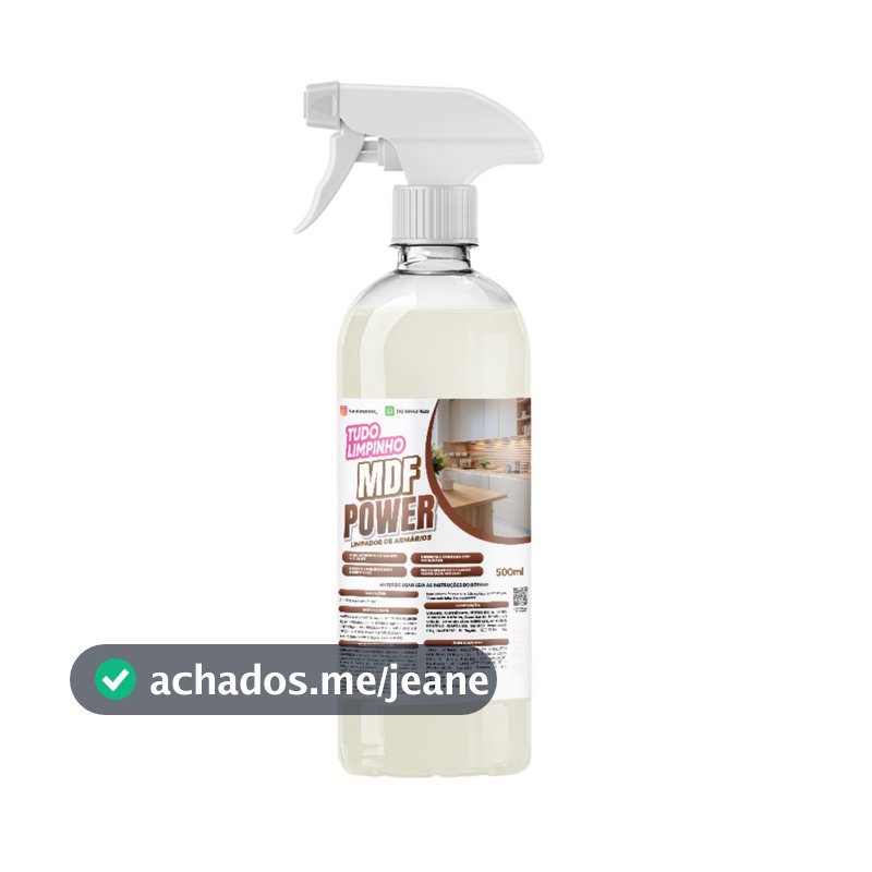 MDF Power Limpador P/ Armários 500ml Tudo Limpinho