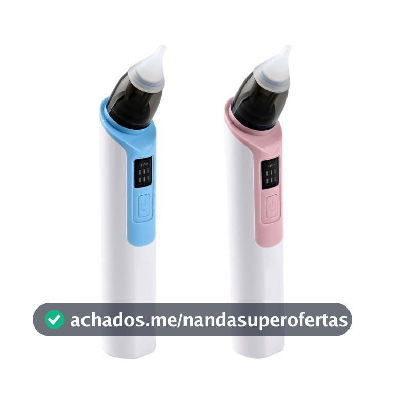 Aspirador Nasal Elétrico para Bebê Infantil Portátil Limpeza Nasal  ANJGG BRASIL