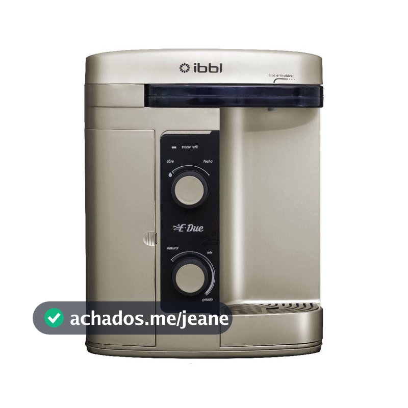 Purificador de Água Ibbl E-Due Prata Bivolt 79073001