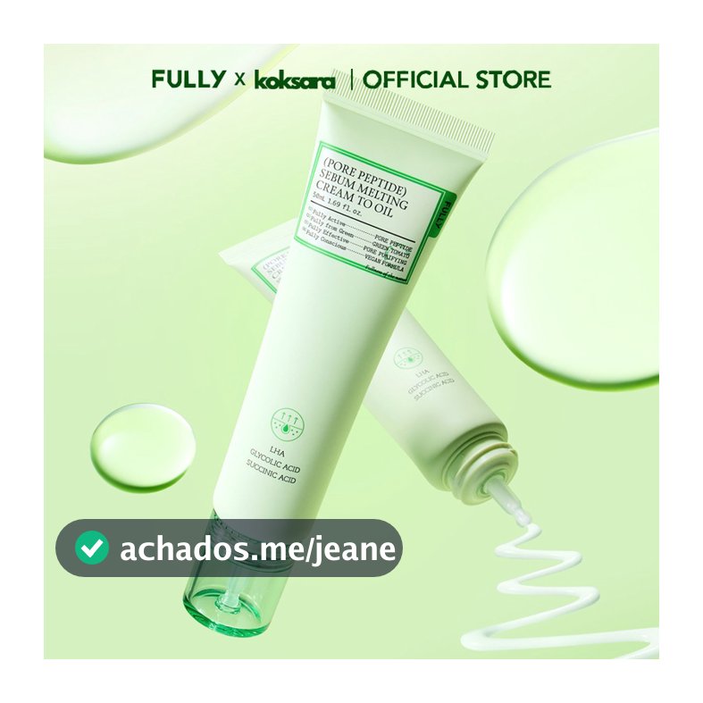 [OFFICIAL] FULLY Pore Peptide Peach Melting Cream to Oil 50ml