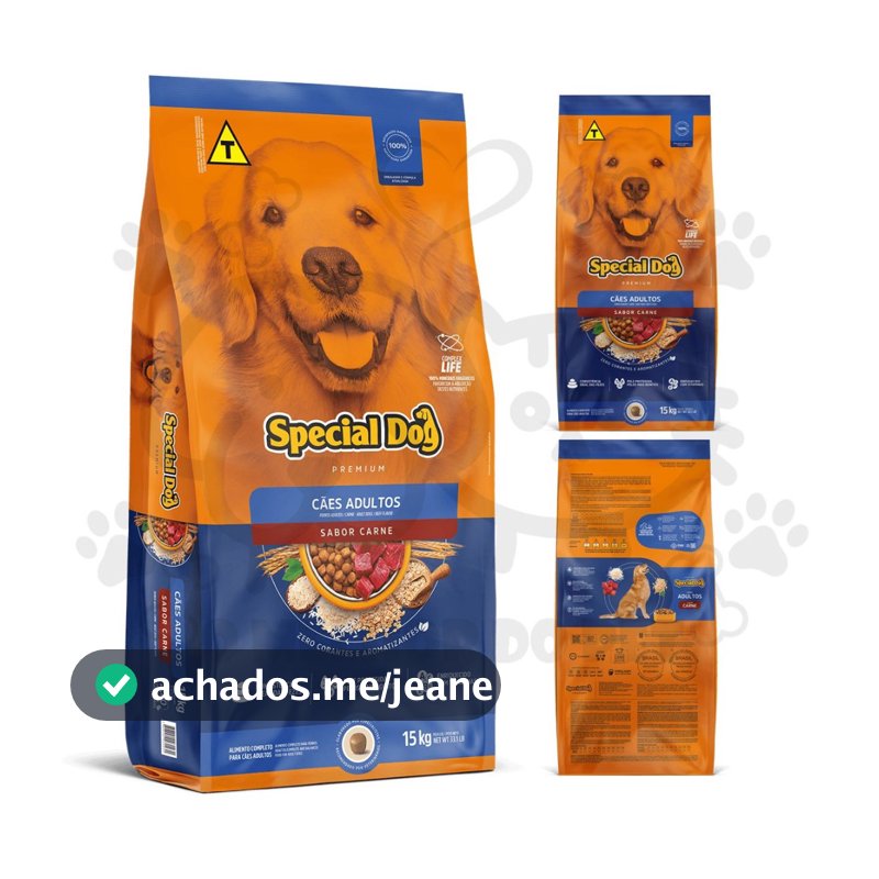 Ração Special Dog Premium Carne 15 kg