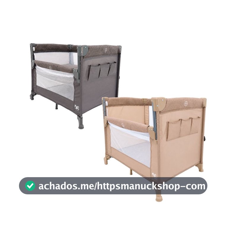 Berço Portátil Cercado Bebê Co-bed Acoplado 2 Alturas Desmontável Buddy Maxi Baby