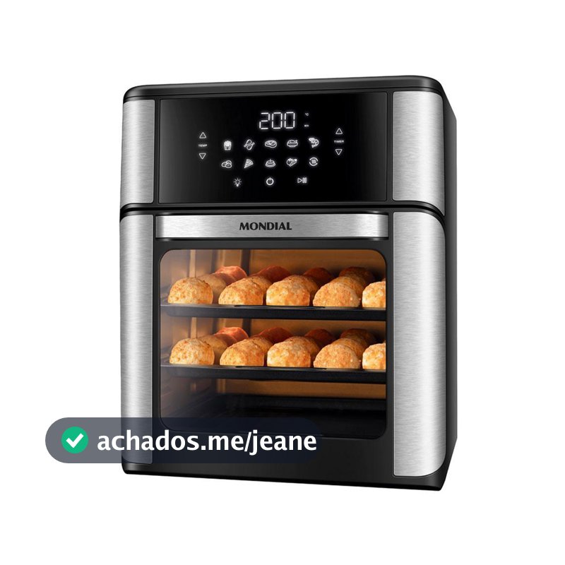 Fritadeira Air Fryer Oven 12L Mondial AFON-12L-BI 127V