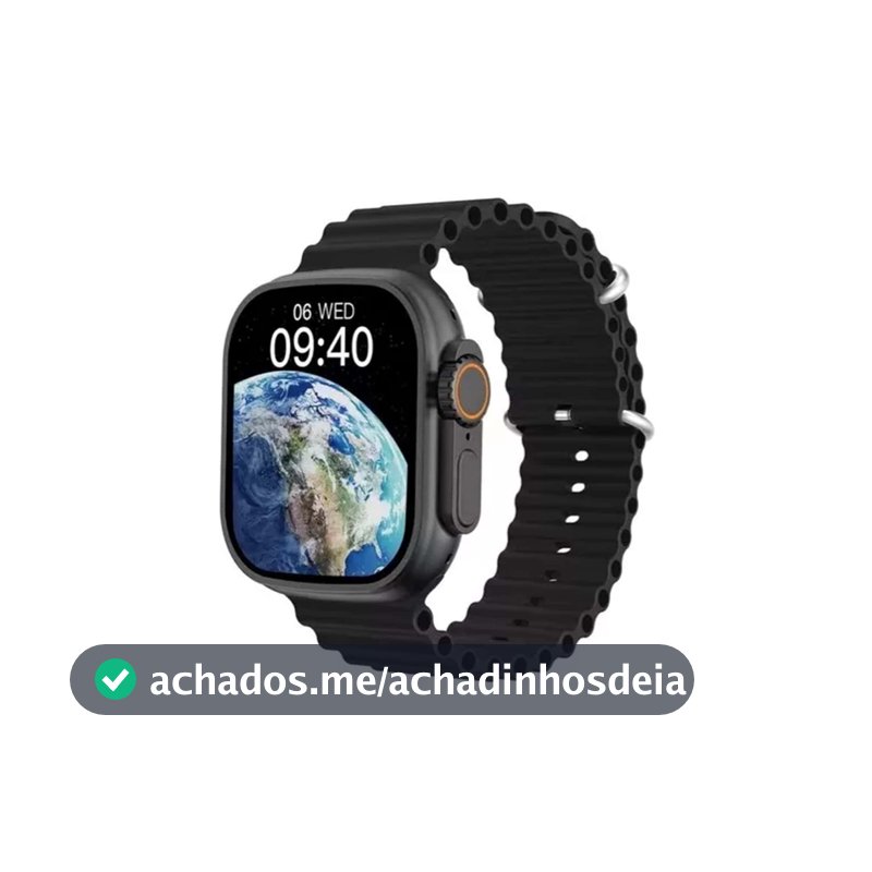 T900 Ultra Smartwatch S9 Ultra Relógio Inteligente 49mm Estoque em São Paulo disponível para pronta entrega