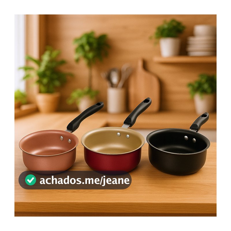 Frigideira Antiaderente 12cm – 6 Camadas Teflon Premium – Ideal para Ovos Frigiovo