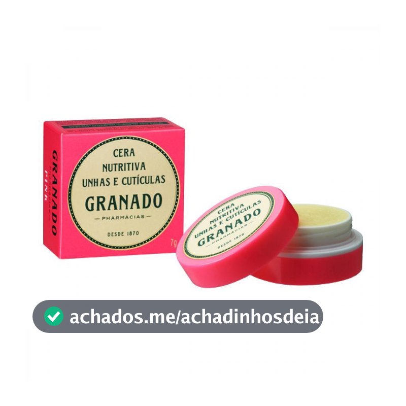 Cera Nutritiva Granado Pink Para Unhas E Cuticulas 7g
