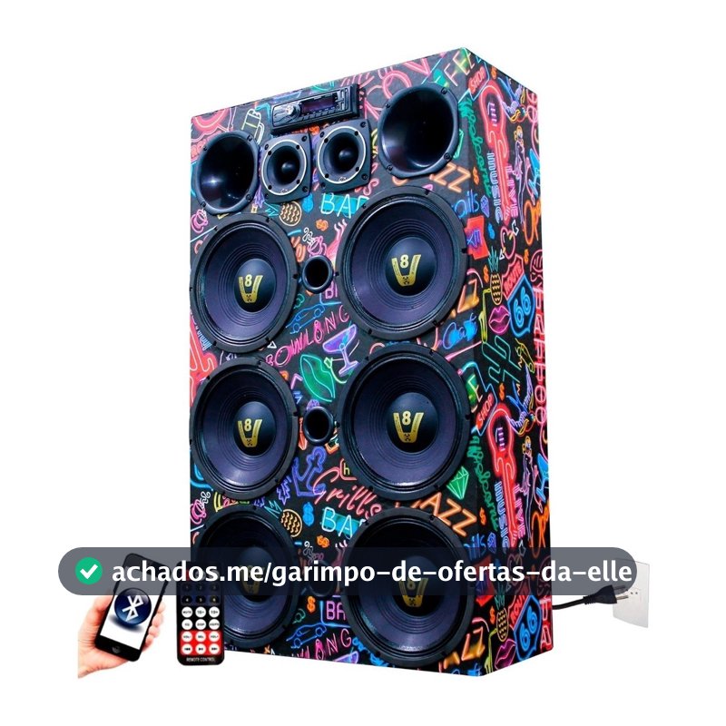 Caixa Bob Completa Paredão De Som Automotivo Residencial