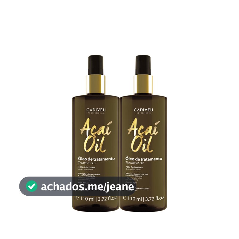 Kit Cadiveu Professional Açaí Oil 110 Extra (2 unidades)
