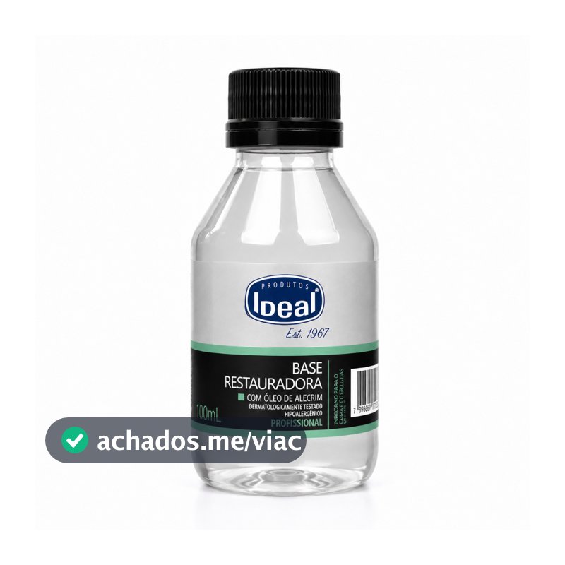 Base Restauradora com Óleo de Alecrim Ideal 100ml