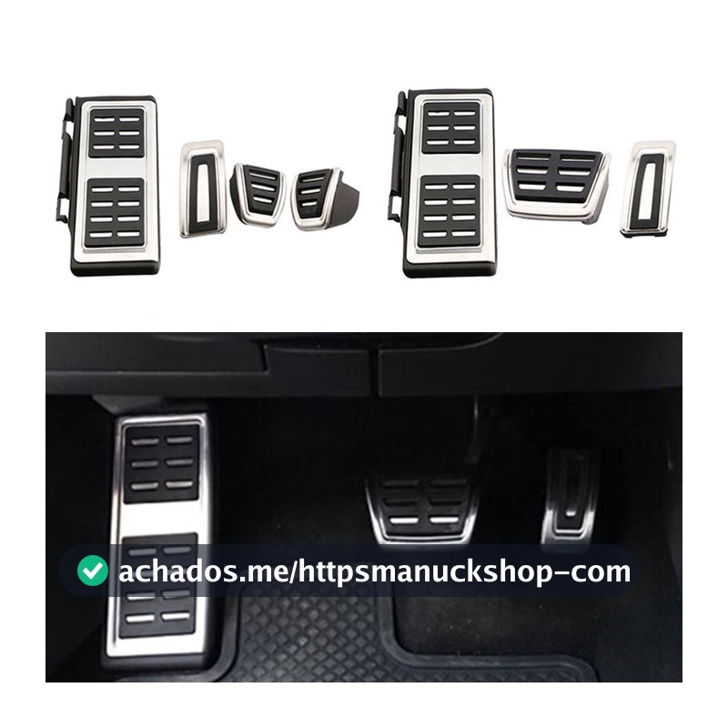 Pedais Do Carro Pedal De Embreagem De Freio De Combustível Tampa Para Volkswagen VW Passat B8 Golf 7 Tiguan 2017-2021 Seat Leon 5F MK3