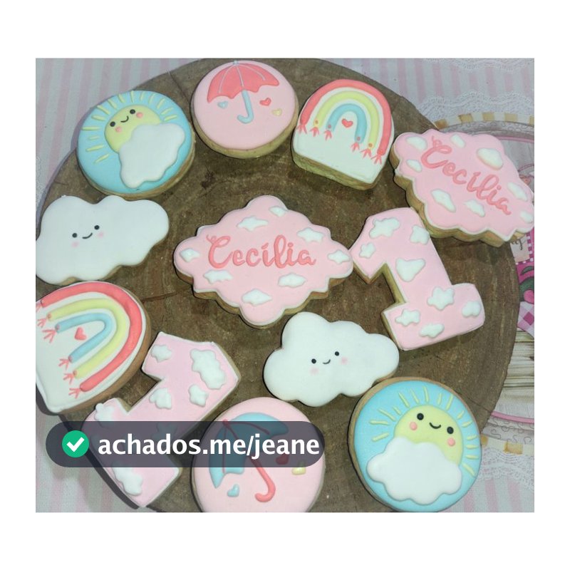 Bolachas decoradas - 365 sorrisos / Personalizados