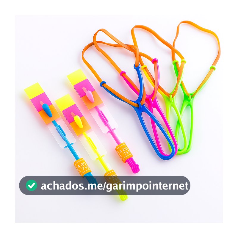 Kit 12/24/36 Brinquedo Led Voador Foguete Helicóptero Avatar Estilingue Flecha de Iluminação Drone