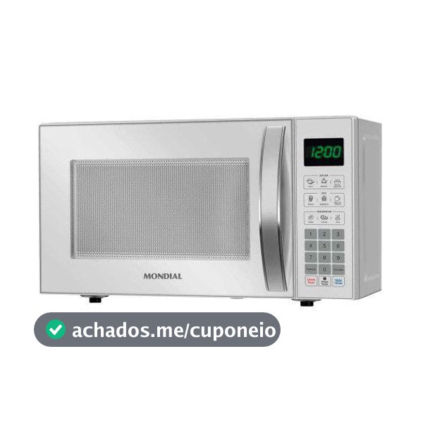 Micro-ondas Mondial 21l Mo-01-21-w Branco