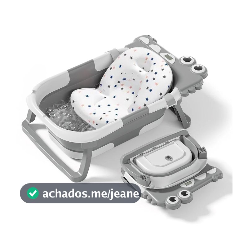 Banheira Dobrável Deend Serenity Baby Silicone