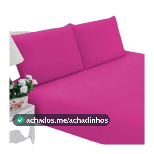 Kit Jogo de Lençol Casal 3 peças Com Elástico Microfibra Macio Confortável Toque Suave Cama Casal Premium